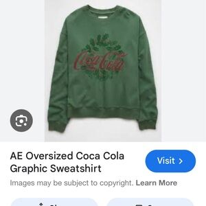 ISO Coca-Cola Green Graphic Sweatshirt